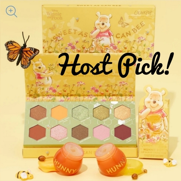 Colourpop Makeup Sweet As Hunny Eye Lip Set Hunny Pot Lip Care Kit